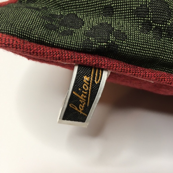 Christmas Tabby Cat Tapestry Pillow Poinsettias Holiday 16" x 16" Square Fashion - Picture 8 of 16